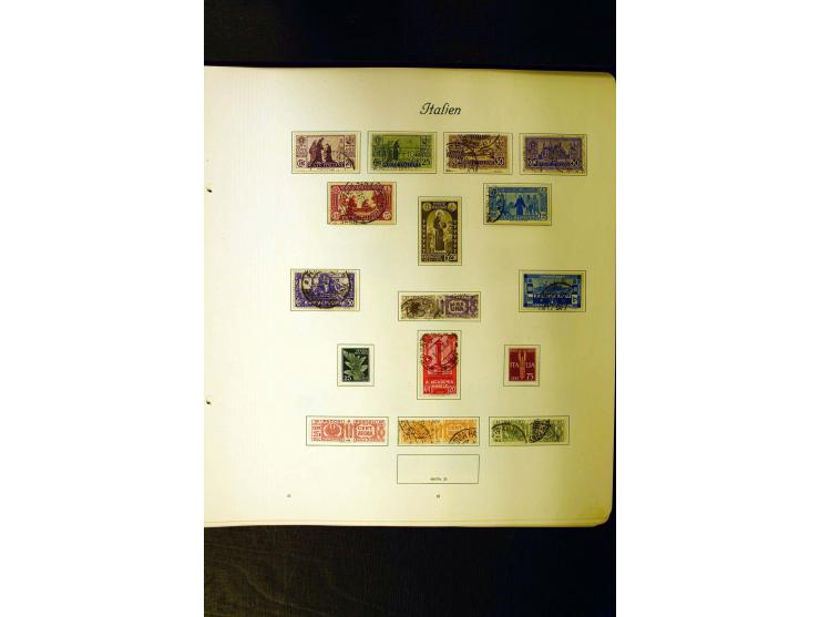 1861/1959, postfrische, ungebrauchte und gestempelte Sammlung mit u.a. Mi.-Nr. 97-98, 153-56, 361, 445-46, 74j8-60, Dienst Mi
