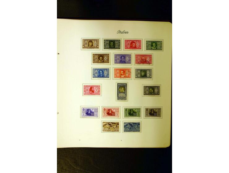 1861/1959, postfrische, ungebrauchte und gestempelte Sammlung mit u.a. Mi.-Nr. 97-98, 153-56, 361, 445-46, 74j8-60, Dienst Mi