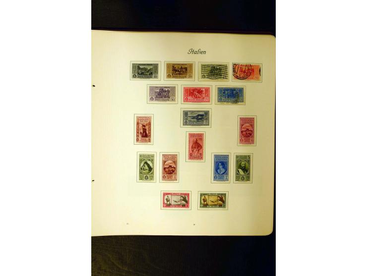 1861/1959, postfrische, ungebrauchte und gestempelte Sammlung mit u.a. Mi.-Nr. 97-98, 153-56, 361, 445-46, 74j8-60, Dienst Mi