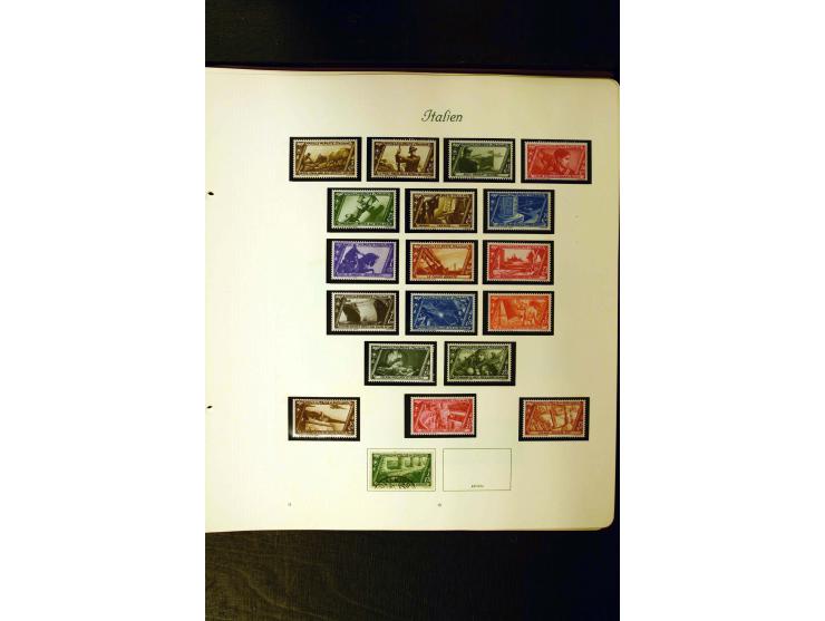 1861/1959, postfrische, ungebrauchte und gestempelte Sammlung mit u.a. Mi.-Nr. 97-98, 153-56, 361, 445-46, 74j8-60, Dienst Mi