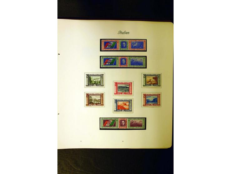 1861/1959, postfrische, ungebrauchte und gestempelte Sammlung mit u.a. Mi.-Nr. 97-98, 153-56, 361, 445-46, 74j8-60, Dienst Mi