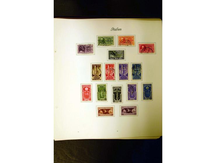 1861/1959, postfrische, ungebrauchte und gestempelte Sammlung mit u.a. Mi.-Nr. 97-98, 153-56, 361, 445-46, 74j8-60, Dienst Mi