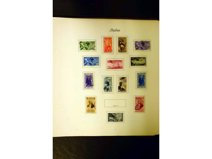 1861/1959, postfrische, ungebrauchte und gestempelte Sammlung mit u.a. Mi.-Nr. 97-98, 153-56, 361, 445-46, 74j8-60, Dienst Mi