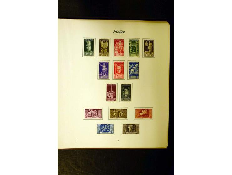 1861/1959, postfrische, ungebrauchte und gestempelte Sammlung mit u.a. Mi.-Nr. 97-98, 153-56, 361, 445-46, 74j8-60, Dienst Mi