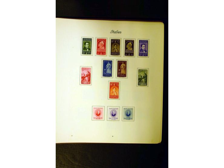 1861/1959, postfrische, ungebrauchte und gestempelte Sammlung mit u.a. Mi.-Nr. 97-98, 153-56, 361, 445-46, 74j8-60, Dienst Mi