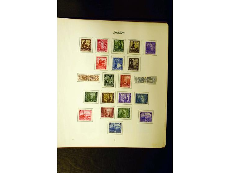 1861/1959, postfrische, ungebrauchte und gestempelte Sammlung mit u.a. Mi.-Nr. 97-98, 153-56, 361, 445-46, 74j8-60, Dienst Mi