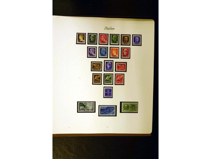 1861/1959, postfrische, ungebrauchte und gestempelte Sammlung mit u.a. Mi.-Nr. 97-98, 153-56, 361, 445-46, 74j8-60, Dienst Mi