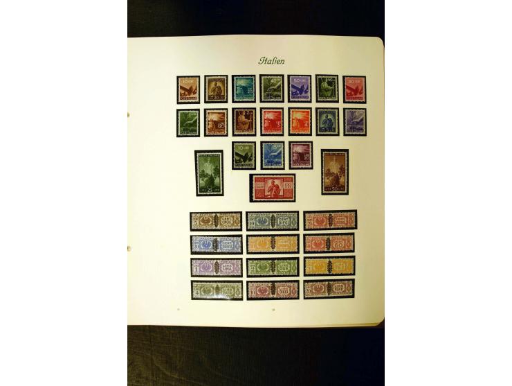 1861/1959, postfrische, ungebrauchte und gestempelte Sammlung mit u.a. Mi.-Nr. 97-98, 153-56, 361, 445-46, 74j8-60, Dienst Mi