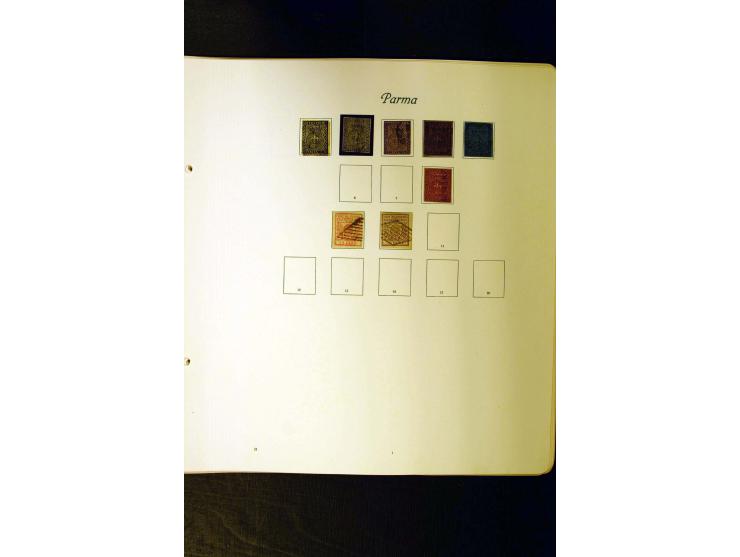 1861/1959, postfrische, ungebrauchte und gestempelte Sammlung mit u.a. Mi.-Nr. 97-98, 153-56, 361, 445-46, 74j8-60, Dienst Mi