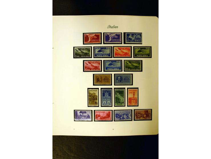 1861/1959, postfrische, ungebrauchte und gestempelte Sammlung mit u.a. Mi.-Nr. 97-98, 153-56, 361, 445-46, 74j8-60, Dienst Mi