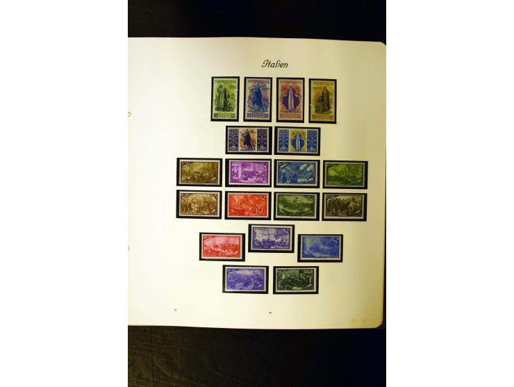 1861/1959, postfrische, ungebrauchte und gestempelte Sammlung mit u.a. Mi.-Nr. 97-98, 153-56, 361, 445-46, 74j8-60, Dienst Mi