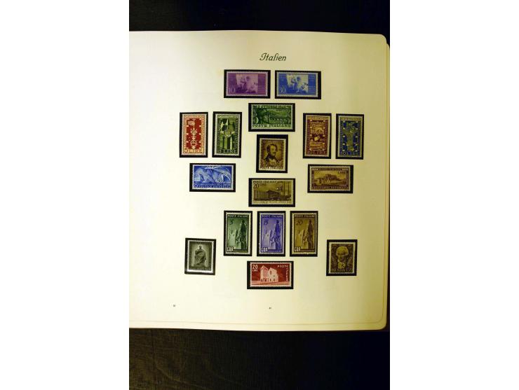 1861/1959, postfrische, ungebrauchte und gestempelte Sammlung mit u.a. Mi.-Nr. 97-98, 153-56, 361, 445-46, 74j8-60, Dienst Mi