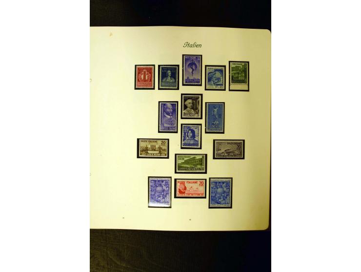 1861/1959, postfrische, ungebrauchte und gestempelte Sammlung mit u.a. Mi.-Nr. 97-98, 153-56, 361, 445-46, 74j8-60, Dienst Mi