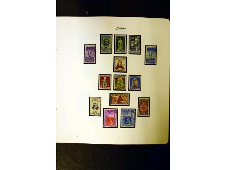 1861/1959, postfrische, ungebrauchte und gestempelte Sammlung mit u.a. Mi.-Nr. 97-98, 153-56, 361, 445-46, 74j8-60, Dienst Mi
