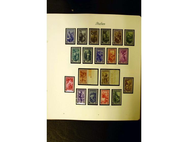1861/1959, postfrische, ungebrauchte und gestempelte Sammlung mit u.a. Mi.-Nr. 97-98, 153-56, 361, 445-46, 74j8-60, Dienst Mi