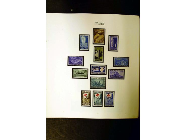 1861/1959, postfrische, ungebrauchte und gestempelte Sammlung mit u.a. Mi.-Nr. 97-98, 153-56, 361, 445-46, 74j8-60, Dienst Mi