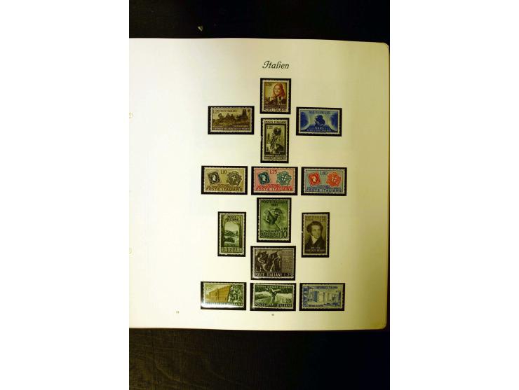 1861/1959, postfrische, ungebrauchte und gestempelte Sammlung mit u.a. Mi.-Nr. 97-98, 153-56, 361, 445-46, 74j8-60, Dienst Mi
