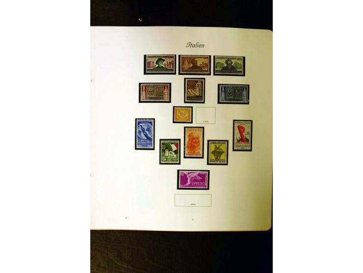1861/1959, postfrische, ungebrauchte und gestempelte Sammlung mit u.a. Mi.-Nr. 97-98, 153-56, 361, 445-46, 74j8-60, Dienst Mi