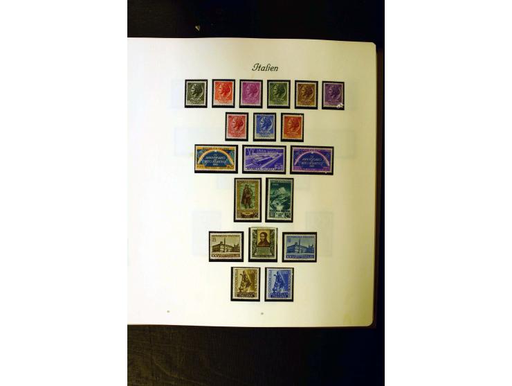 1861/1959, postfrische, ungebrauchte und gestempelte Sammlung mit u.a. Mi.-Nr. 97-98, 153-56, 361, 445-46, 74j8-60, Dienst Mi