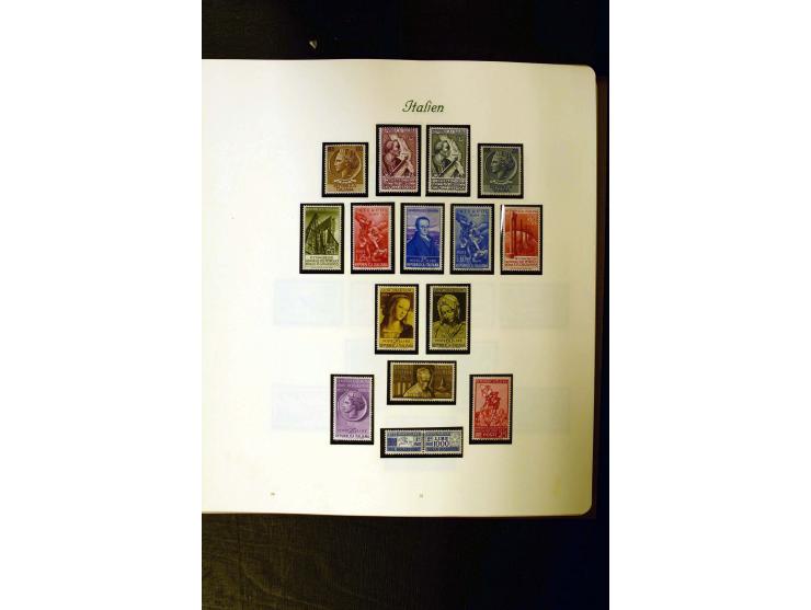 1861/1959, postfrische, ungebrauchte und gestempelte Sammlung mit u.a. Mi.-Nr. 97-98, 153-56, 361, 445-46, 74j8-60, Dienst Mi