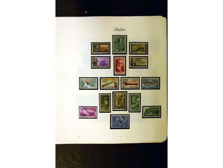 1861/1959, postfrische, ungebrauchte und gestempelte Sammlung mit u.a. Mi.-Nr. 97-98, 153-56, 361, 445-46, 74j8-60, Dienst Mi