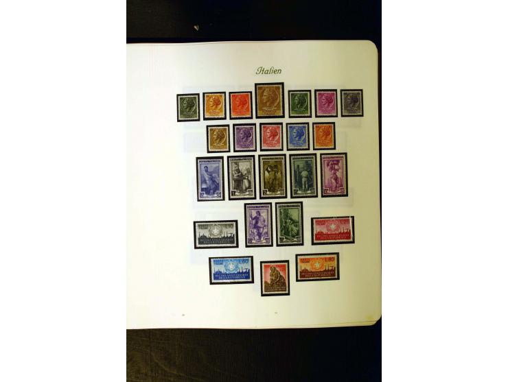 1861/1959, postfrische, ungebrauchte und gestempelte Sammlung mit u.a. Mi.-Nr. 97-98, 153-56, 361, 445-46, 74j8-60, Dienst Mi