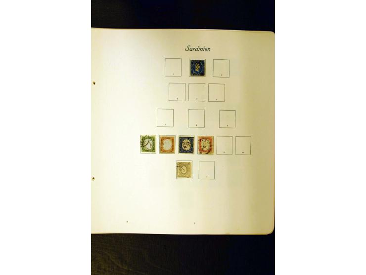 1861/1959, postfrische, ungebrauchte und gestempelte Sammlung mit u.a. Mi.-Nr. 97-98, 153-56, 361, 445-46, 74j8-60, Dienst Mi