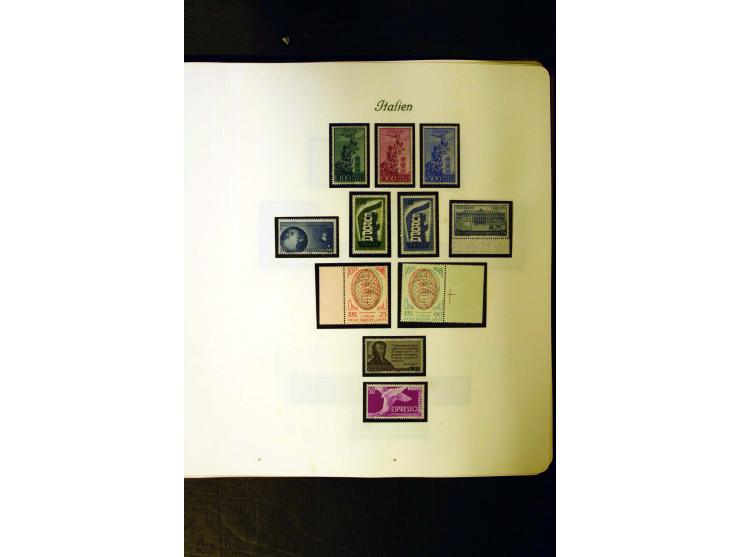 1861/1959, postfrische, ungebrauchte und gestempelte Sammlung mit u.a. Mi.-Nr. 97-98, 153-56, 361, 445-46, 74j8-60, Dienst Mi
