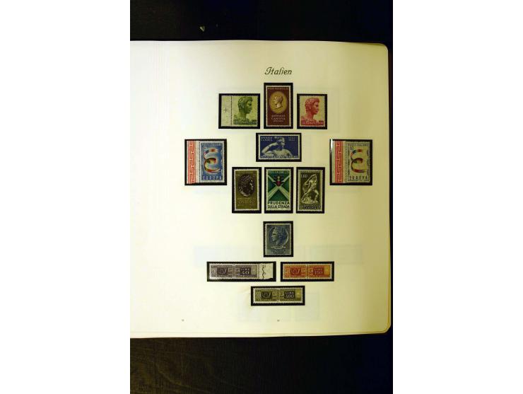 1861/1959, postfrische, ungebrauchte und gestempelte Sammlung mit u.a. Mi.-Nr. 97-98, 153-56, 361, 445-46, 74j8-60, Dienst Mi