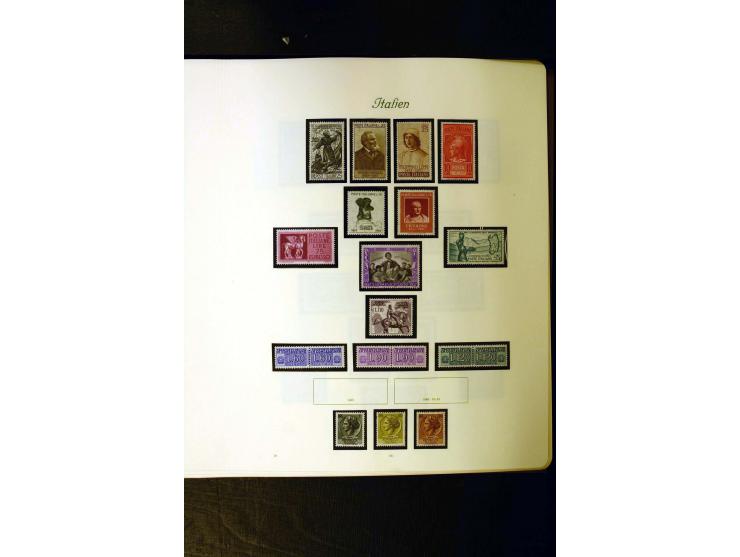 1861/1959, postfrische, ungebrauchte und gestempelte Sammlung mit u.a. Mi.-Nr. 97-98, 153-56, 361, 445-46, 74j8-60, Dienst Mi
