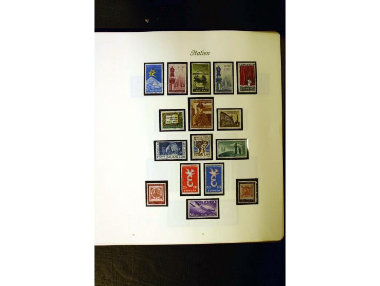 1861/1959, postfrische, ungebrauchte und gestempelte Sammlung mit u.a. Mi.-Nr. 97-98, 153-56, 361, 445-46, 74j8-60, Dienst Mi