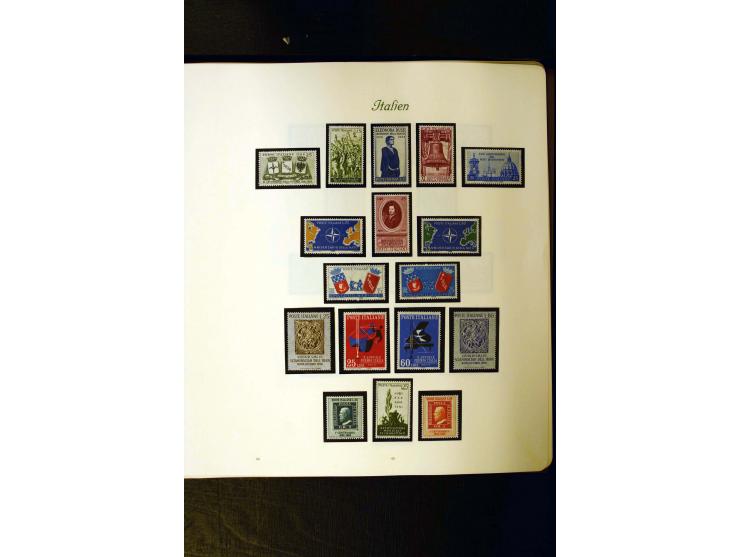 1861/1959, postfrische, ungebrauchte und gestempelte Sammlung mit u.a. Mi.-Nr. 97-98, 153-56, 361, 445-46, 74j8-60, Dienst Mi