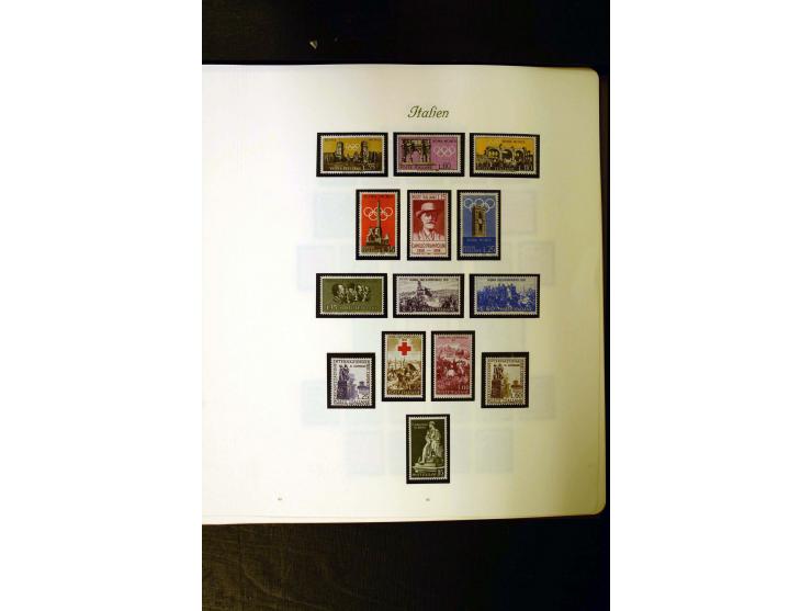 1861/1959, postfrische, ungebrauchte und gestempelte Sammlung mit u.a. Mi.-Nr. 97-98, 153-56, 361, 445-46, 74j8-60, Dienst Mi