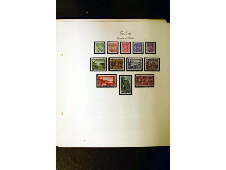 1861/1959, postfrische, ungebrauchte und gestempelte Sammlung mit u.a. Mi.-Nr. 97-98, 153-56, 361, 445-46, 74j8-60, Dienst Mi