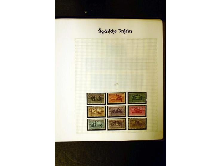 1861/1959, postfrische, ungebrauchte und gestempelte Sammlung mit u.a. Mi.-Nr. 97-98, 153-56, 361, 445-46, 74j8-60, Dienst Mi