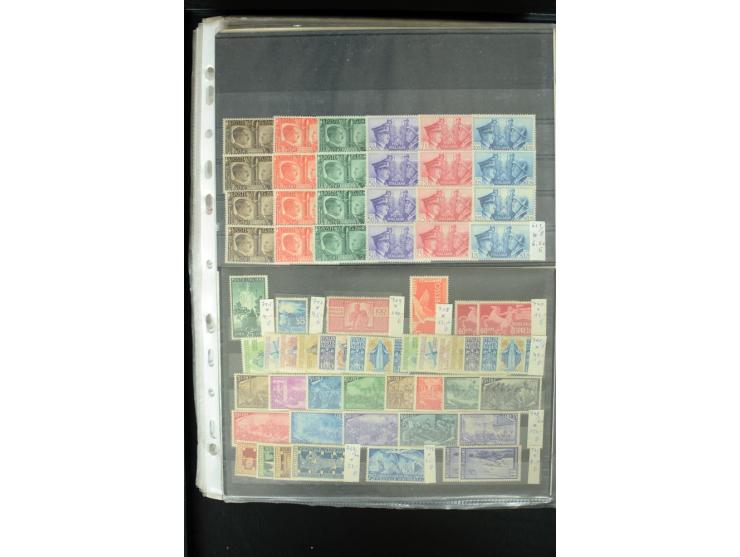 1861/2002, postfrischer, ungebrauchter und gestempelter Bestand mit vielen guten Werten und Sätzen, Stempel ohne Obligo; groß