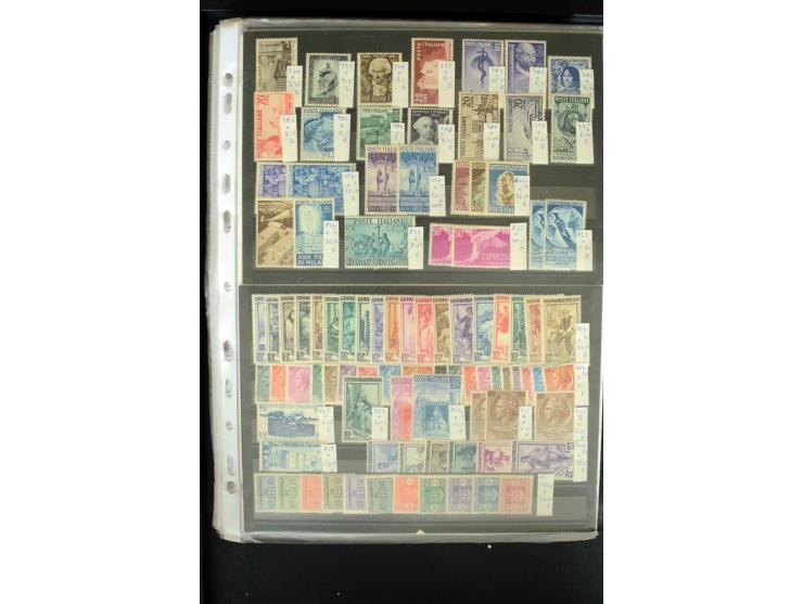 1861/2002, postfrischer, ungebrauchter und gestempelter Bestand mit vielen guten Werten und Sätzen, Stempel ohne Obligo; groß