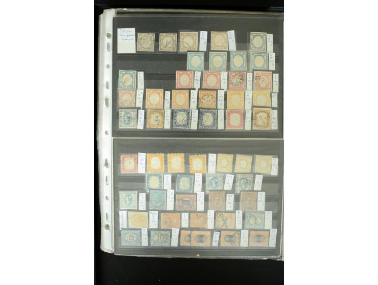 1861/2002, postfrischer, ungebrauchter und gestempelter Bestand mit vielen guten Werten und Sätzen, Stempel ohne Obligo; groß