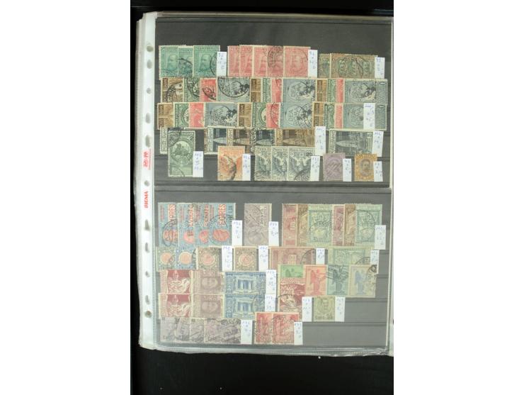 1861/2002, postfrischer, ungebrauchter und gestempelter Bestand mit vielen guten Werten und Sätzen, Stempel ohne Obligo; groß