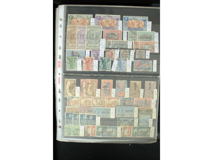 1861/2002, postfrischer, ungebrauchter und gestempelter Bestand mit vielen guten Werten und Sätzen, Stempel ohne Obligo; groß