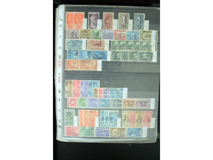 1861/2002, postfrischer, ungebrauchter und gestempelter Bestand mit vielen guten Werten und Sätzen, Stempel ohne Obligo; groß