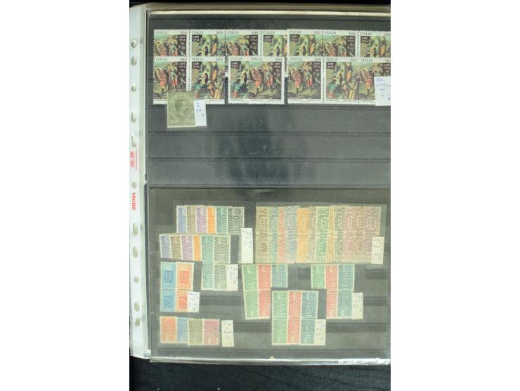 1861/2002, postfrischer, ungebrauchter und gestempelter Bestand mit vielen guten Werten und Sätzen, Stempel ohne Obligo; groß