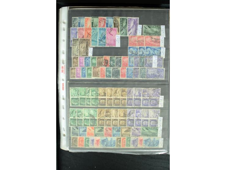 1861/2002, postfrischer, ungebrauchter und gestempelter Bestand mit vielen guten Werten und Sätzen, Stempel ohne Obligo; groß