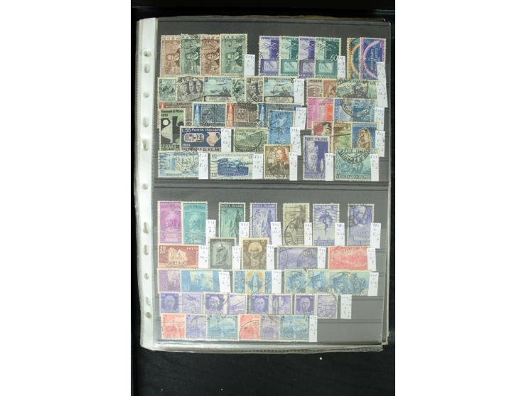 1861/2002, postfrischer, ungebrauchter und gestempelter Bestand mit vielen guten Werten und Sätzen, Stempel ohne Obligo; groß
