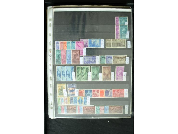 1861/2002, postfrischer, ungebrauchter und gestempelter Bestand mit vielen guten Werten und Sätzen, Stempel ohne Obligo; groß