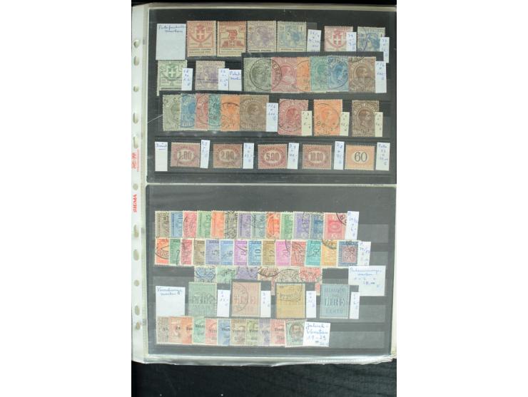 1861/2002, postfrischer, ungebrauchter und gestempelter Bestand mit vielen guten Werten und Sätzen, Stempel ohne Obligo; groß
