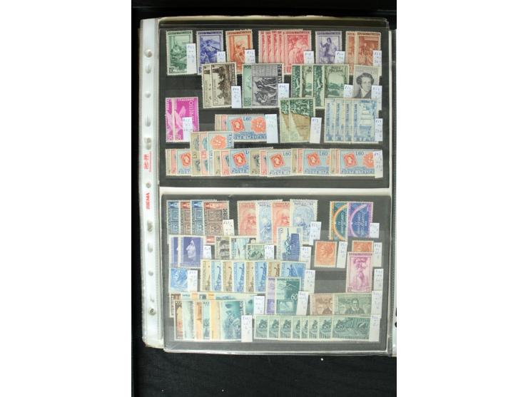 1861/2002, postfrischer, ungebrauchter und gestempelter Bestand mit vielen guten Werten und Sätzen, Stempel ohne Obligo; groß