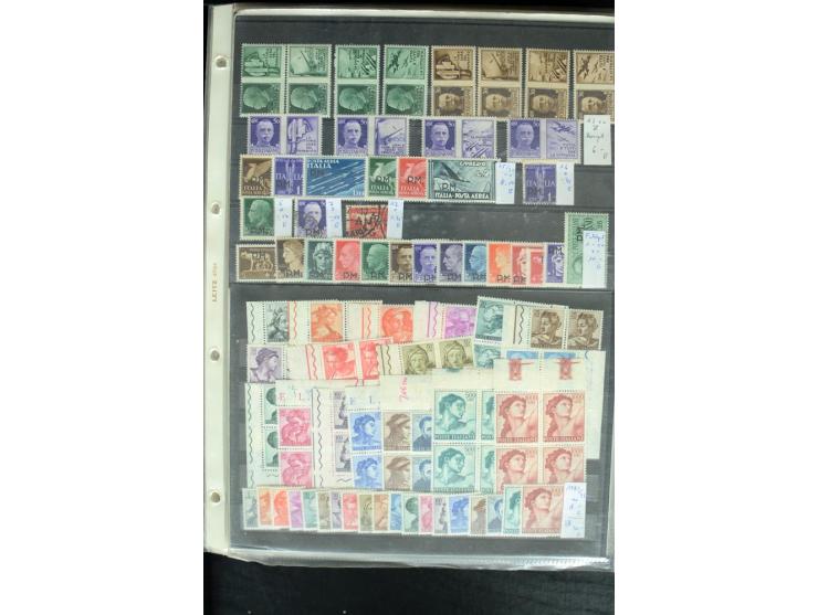1861/2002, postfrischer, ungebrauchter und gestempelter Bestand mit vielen guten Werten und Sätzen, Stempel ohne Obligo; groß
