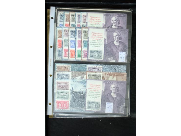 1861/2002, postfrischer, ungebrauchter und gestempelter Bestand mit vielen guten Werten und Sätzen, Stempel ohne Obligo; groß