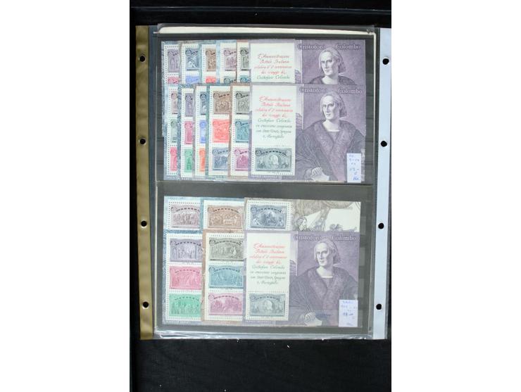 1861/2002, postfrischer, ungebrauchter und gestempelter Bestand mit vielen guten Werten und Sätzen, Stempel ohne Obligo; groß